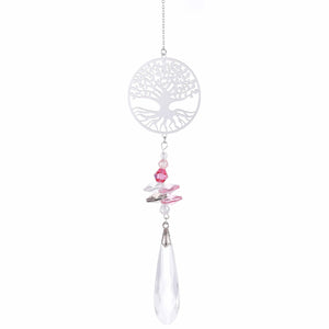 Suncatcher - Tree Pink