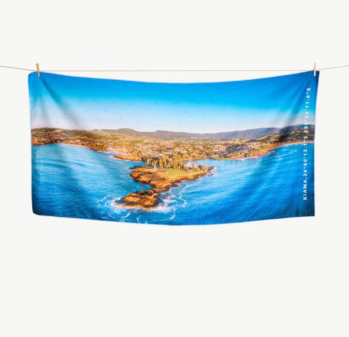 Kiama Coastine Beach Towel