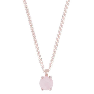 Felicia Rose Quartz Necklace