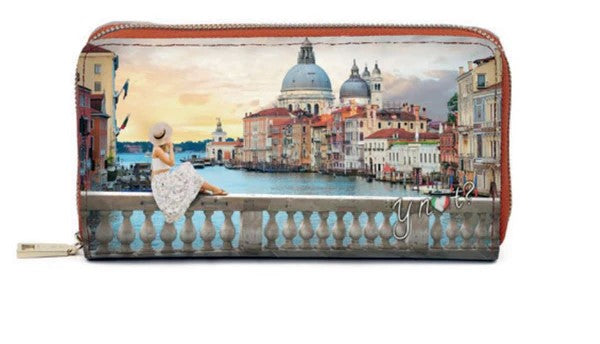 Vendula Romantic Venice Zip Wallet
