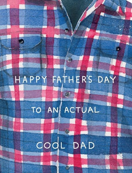 Card - Plaid Dad