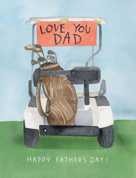 Card - Golf Cart Dad