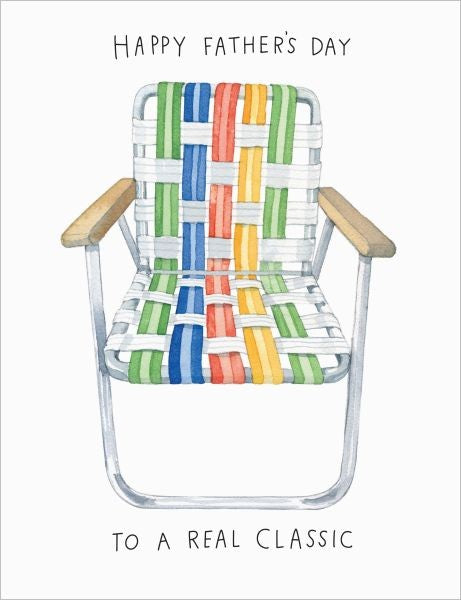 Card - Lawn Chair Dad
