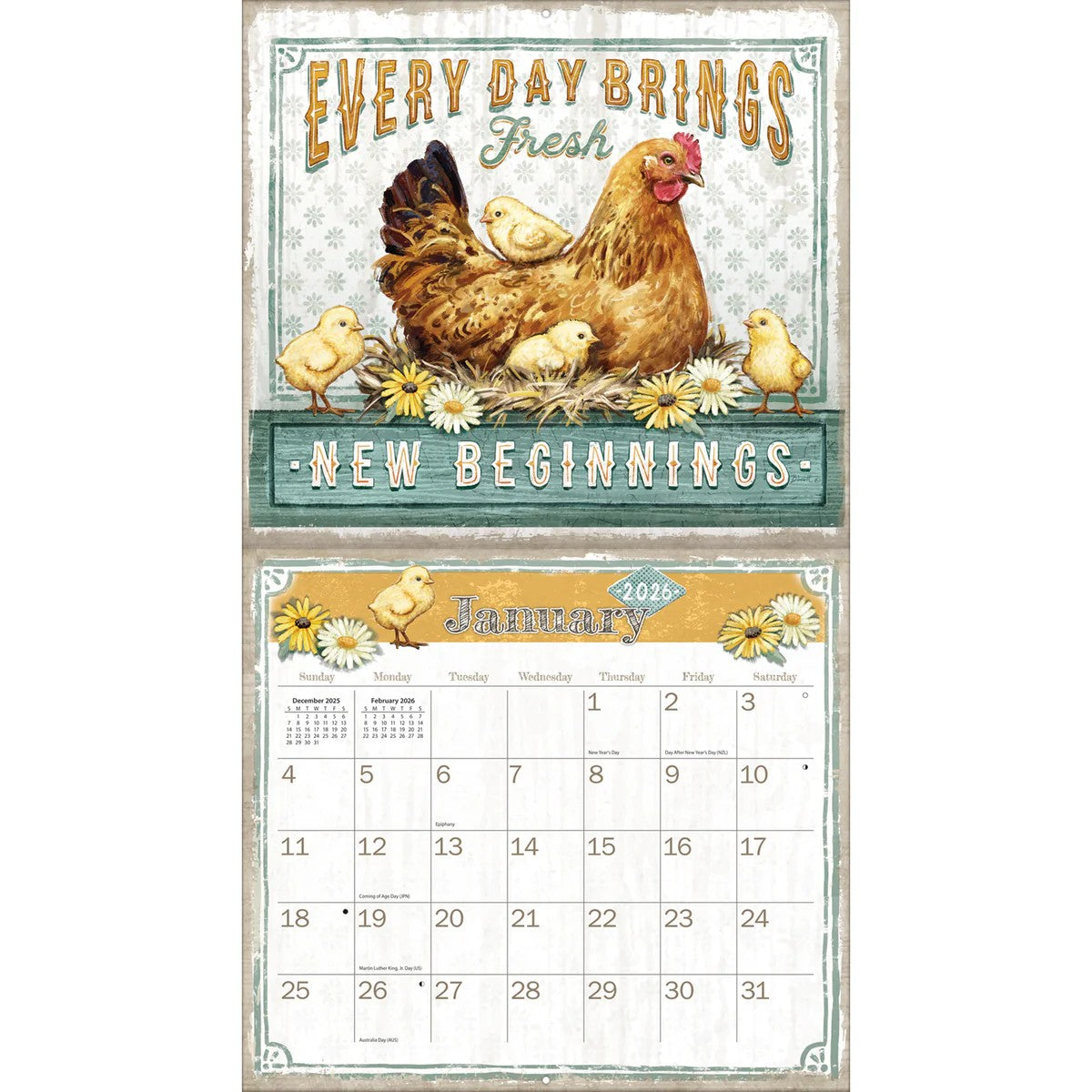 Farmhouse Calendar