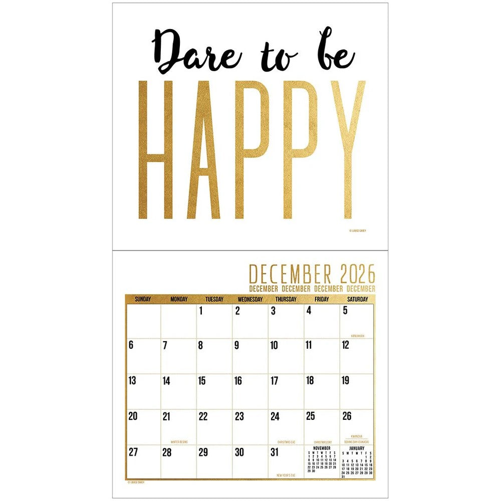 Live, Laugh, Love Calendar 