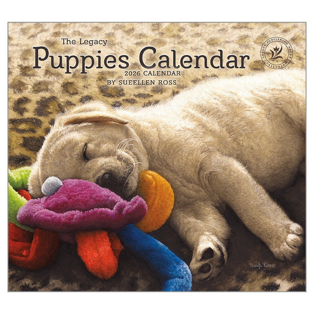 Puppies Wall Calendar 