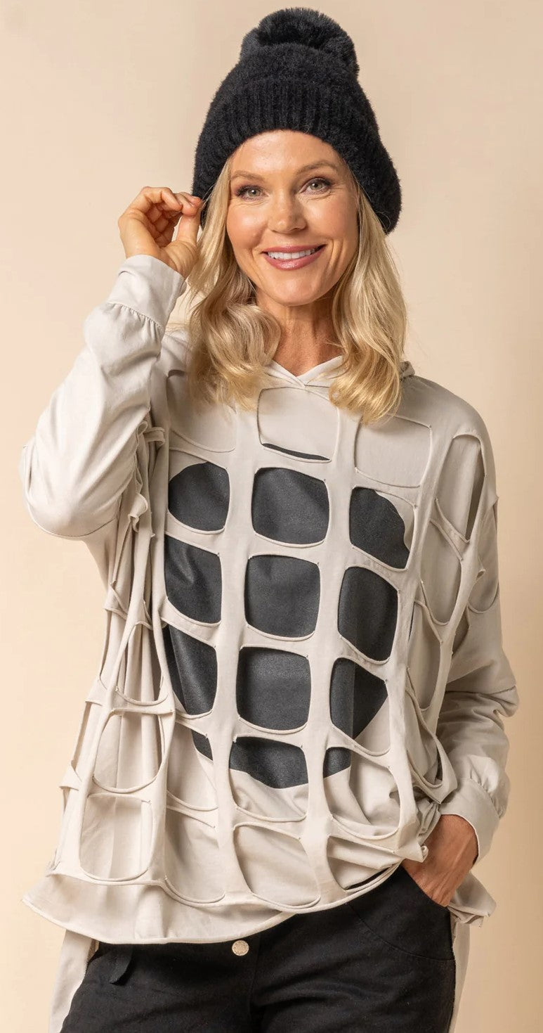 Matrona Cotton Top - Latte