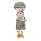 Little Dutch- Knuffelpop Boer Jim Met Kip- 35cm 