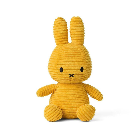 Miffy Eco Corduroy Yellow 33cm