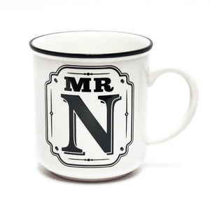 Alphabet Mugs - Mr N