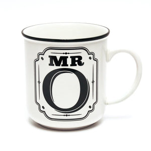Alphabet Mugs - Mr O