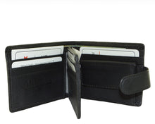 Load image into Gallery viewer, Mens Leather Wallet [col:black]

