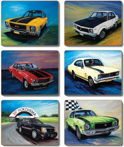 Hot Classics S/6 Coasters