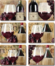 Load image into Gallery viewer, Old World Wine S/6 Placemats
