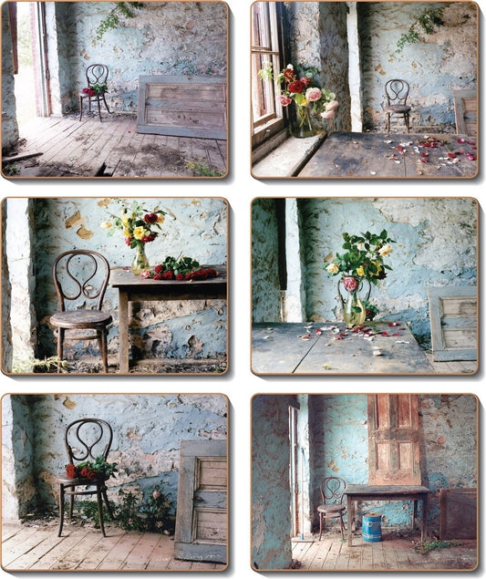 Blue Room S/6 Coasters