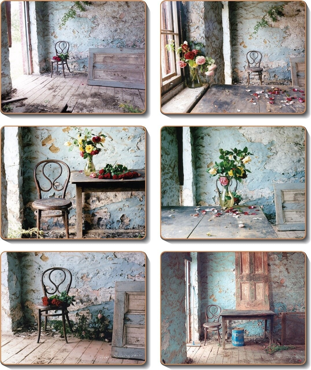 Blue Room S/6 Coasters