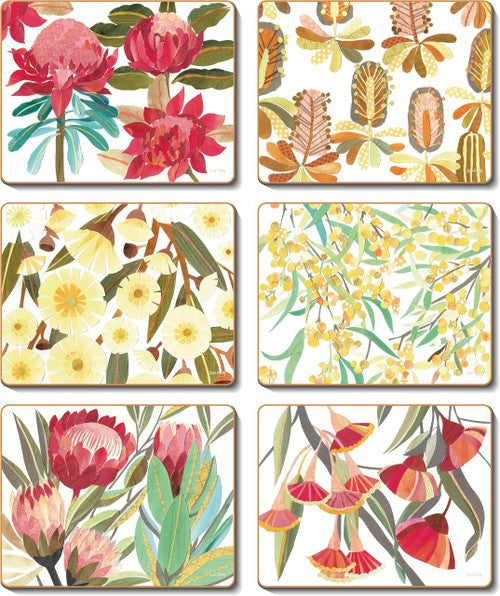 Placemats - Native Floral Collage