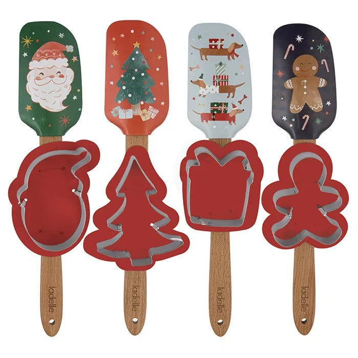 Dasher Srt Assorted Spatula & Cookie Cutter Set 