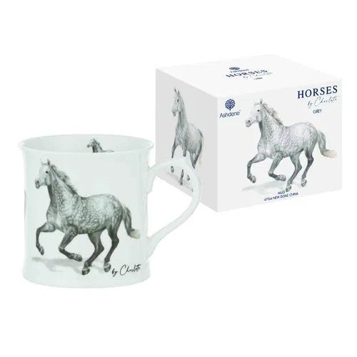 Horses By Charlotte Mugs [des:grey]