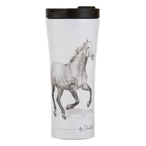 Horses By Charlotte Grey Travel Mug 