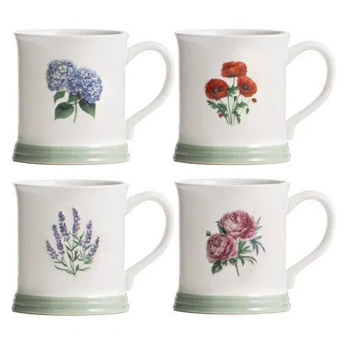 Floral Collection Mugs [des:hydrangea]
