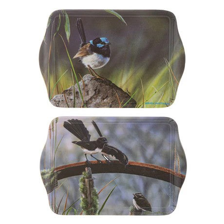 Australia Small Birds Scatter Tray Blue Wren/wagtail