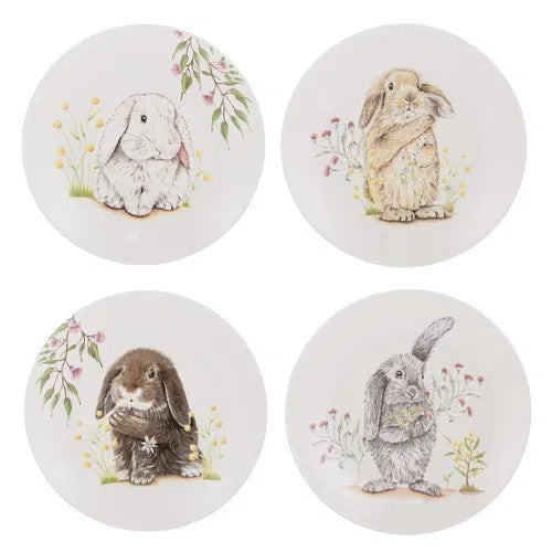 Bunny Tales 4pk Side Plate