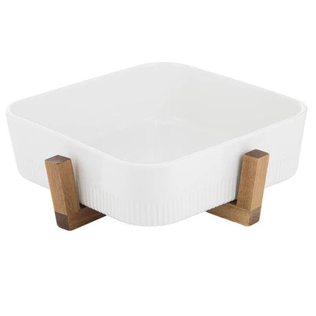 Alto Oven To Table 27.5cm Sq Rib Dish With Trivet 