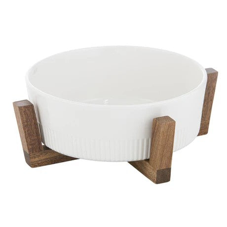 Alto Oven To Table 23cm Round Rib Bowl With Trivet 