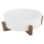 Alto Oven To Table 28cm Round Rib Bowl With Trivet 