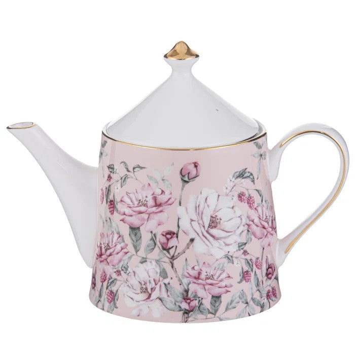 Raspberry Roase Infuser Teapot