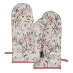 Raspberry Rose 2pk Oven Mitt