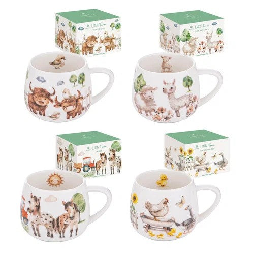 Little Farm Mug [des:sheep & Alpaca]
