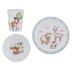 Little Farm 3 Piece Kids Dinner Set
