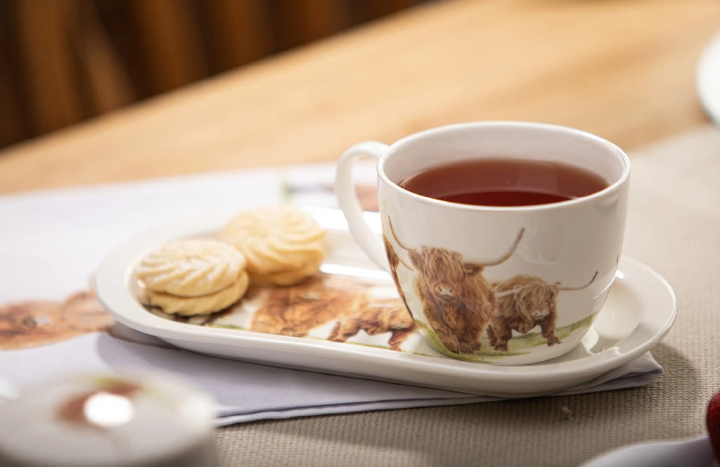 Highland Herd Mug & Plate Set