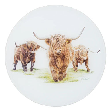 Highland Herd Round Surface Protector