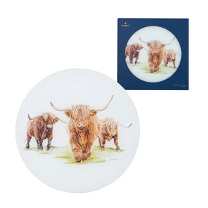 Highland Herd Round Surface Protector