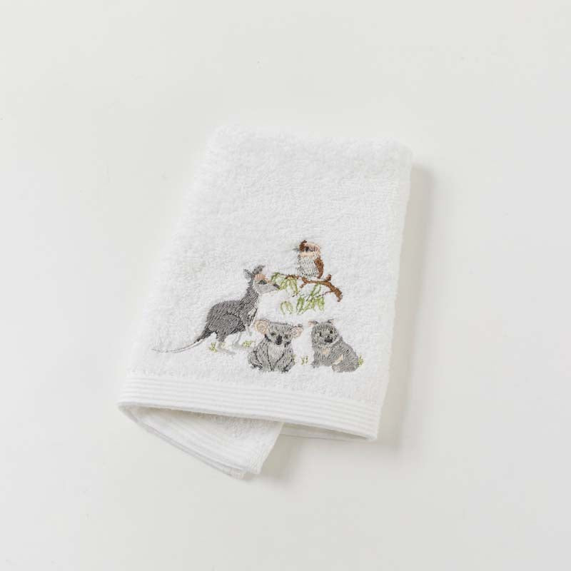 Australiana Baby Bath Towel & Washer Set