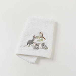 Australiana Baby Bath Towel & Washer Set