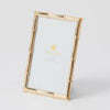 Bambury 4 X 6" Photo Frame Gold
