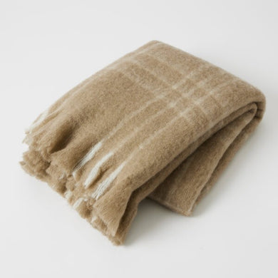Berkshire Brushed Wool Blend Throw 