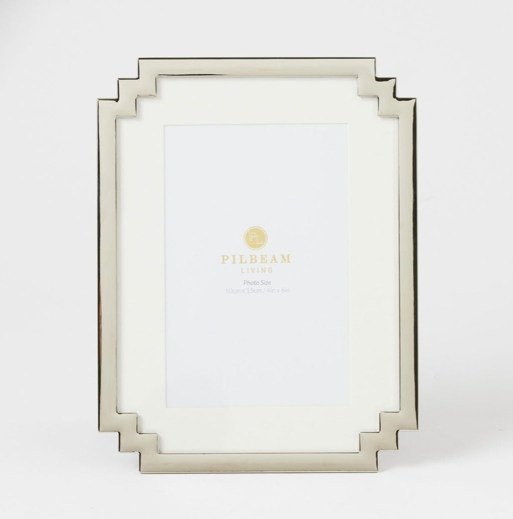 Chinta 4x6 Photo Frame - Silver