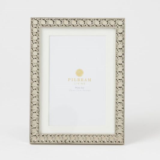 Banyan 4x6 Photo Frame- Silver 