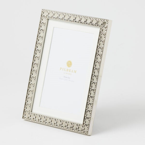 Banyan 4x6 Photo Frame- Silver 