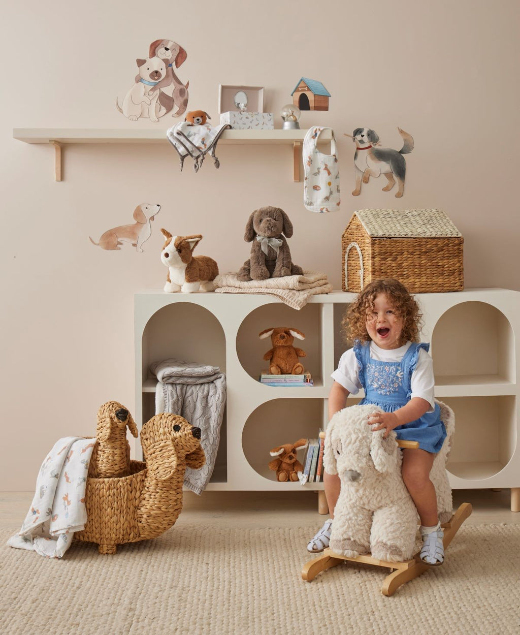 Puppy Play Muslin Bib Set Of 2