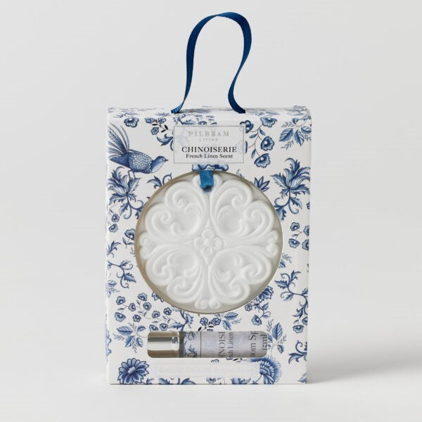 Chinoiserie Scented Ceramic Disc 