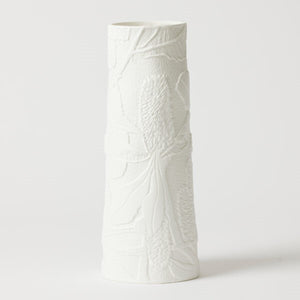 Banksia Tall Vase Large- White 