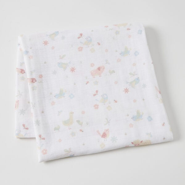 Birdy Muslin Wrap 