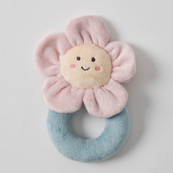 Plush Flower Rattle 
