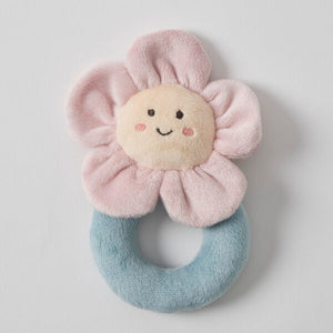 Plush Flower Rattle 